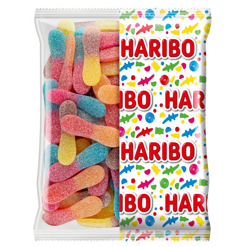 Langue Acide Pik Haribo, boîte de 105 bonbons