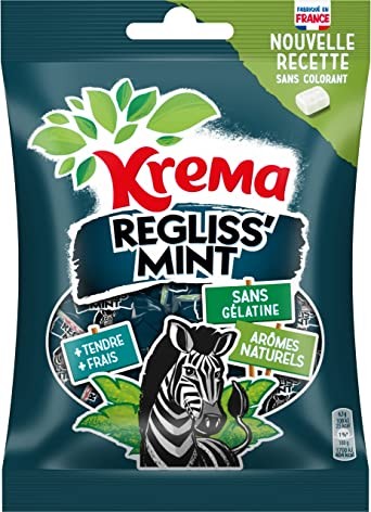 Regliss mint Krema, 4 sachets de 150g=600gr 